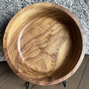 Handmade Hand Turned Walnut Bowl By Butch Smith~ Approx 6.75 Inches